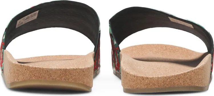 Adidas Adilette Slides 'Cork' Sandals, Brown