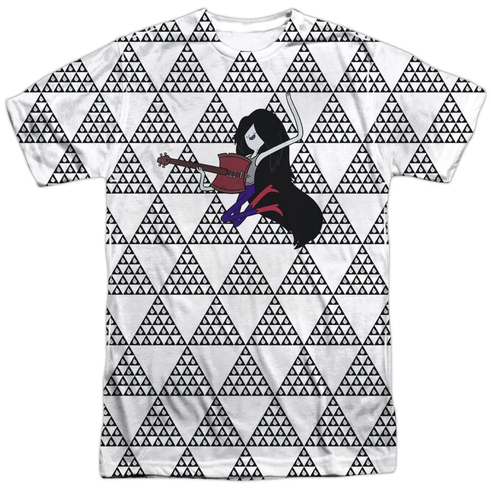 Adventure Time Marcy Triangles Sublimation Print Adult T-Shirt