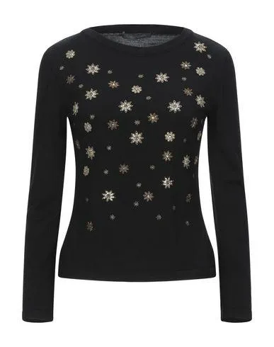 Alberta Ferretti Women Jumper Black 10 UK