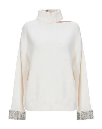 Alice   Olivia Women Turtleneck Ivory S INT