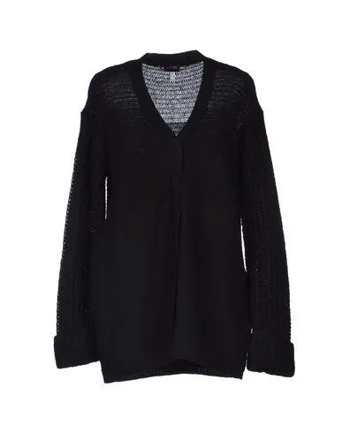 Armani Jeans Women Cardigan Black 8 UK