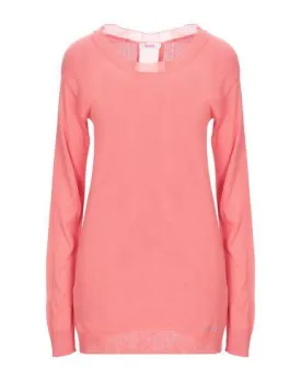 Blugirl Blumarine Women Jumper Salmon pink 10 UK