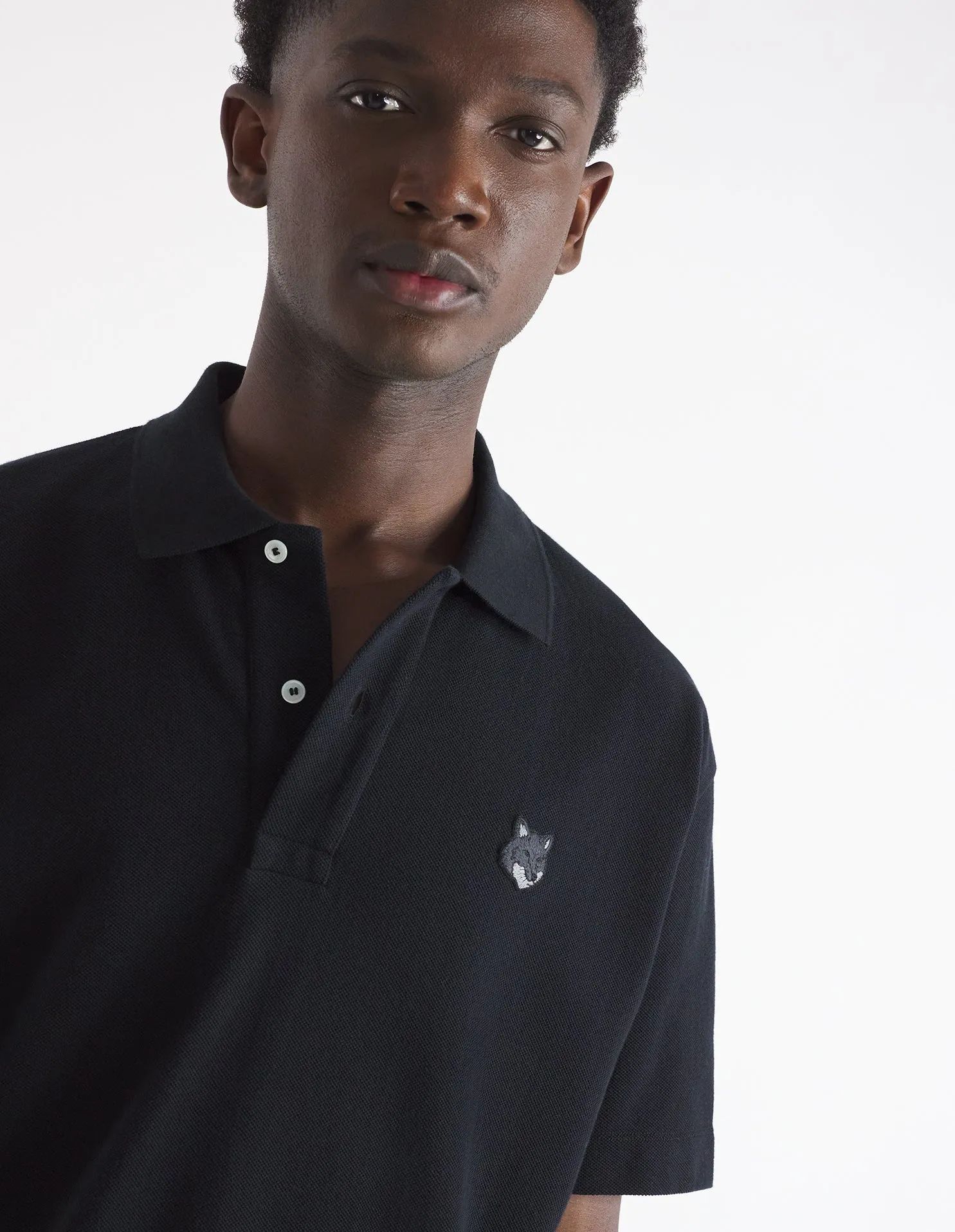 Bold Fox Head Patch Comfort Polo