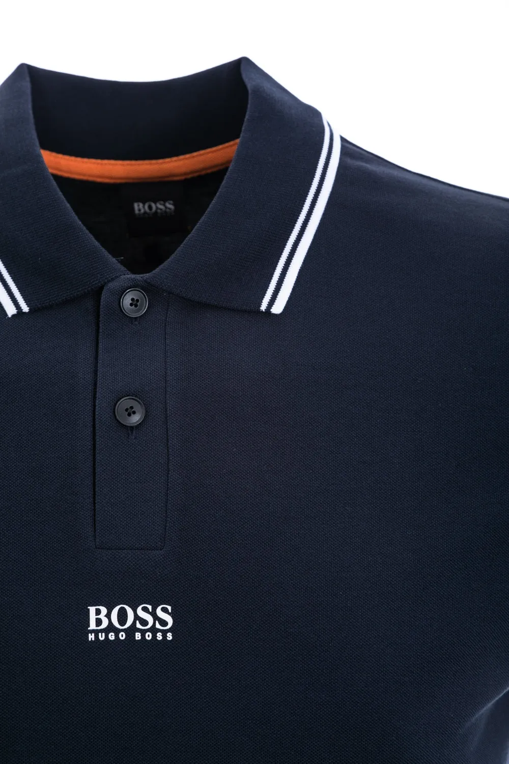 BOSS PChup Polo Shirt in Navy