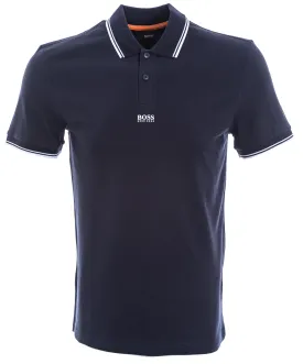 BOSS PChup Polo Shirt in Navy