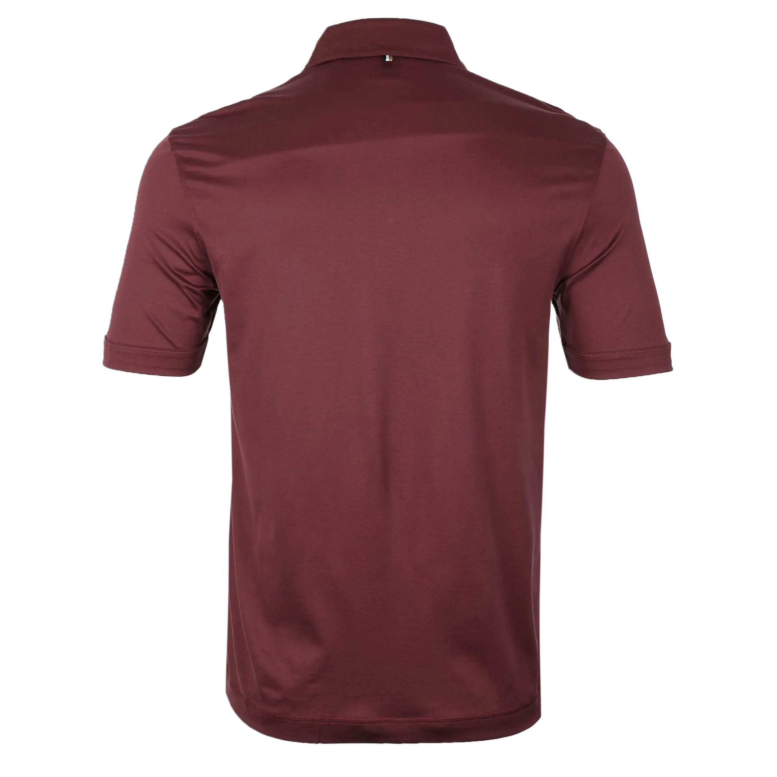 BOSS Press 53 Polo Shirt in Dark Red