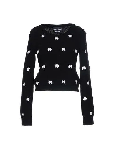 Boutique Moschino Women Jumper Black 12 UK