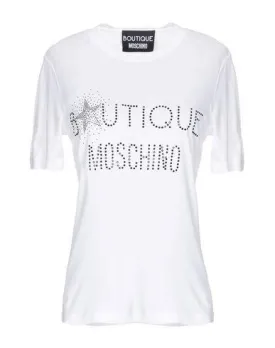 Boutique Moschino Women T-shirt White 12 UK