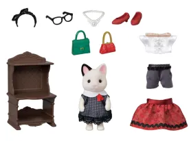 Calico Critters Fashion Play Set - Tuxedo Cat