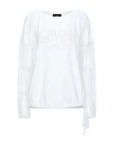 Cavalli Class Women T-shirt White 10 UK