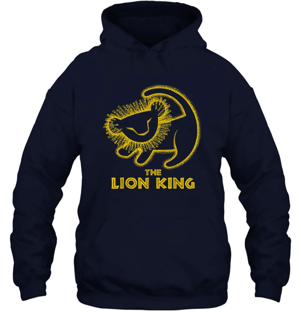 Disney Lion King Simba Cave Painting Unisex Hooded Sweatshirt