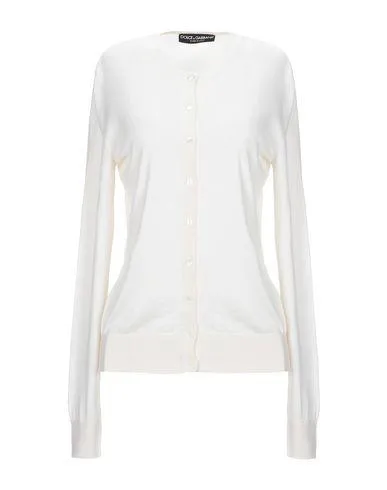 Dolce & Gabbana Women Cardigan Ivory 4 UK