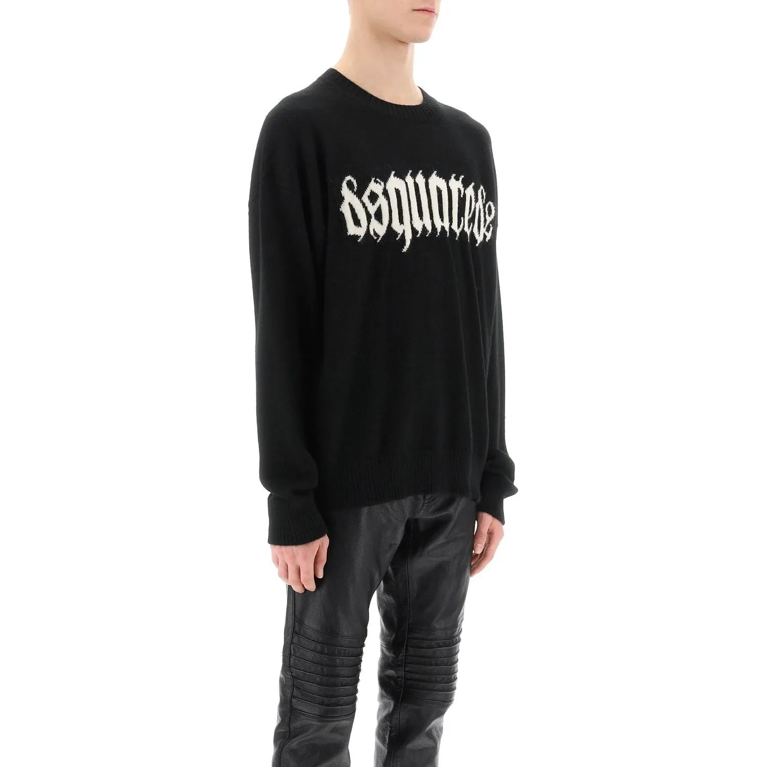 Dsquared2 gothic logo sweater