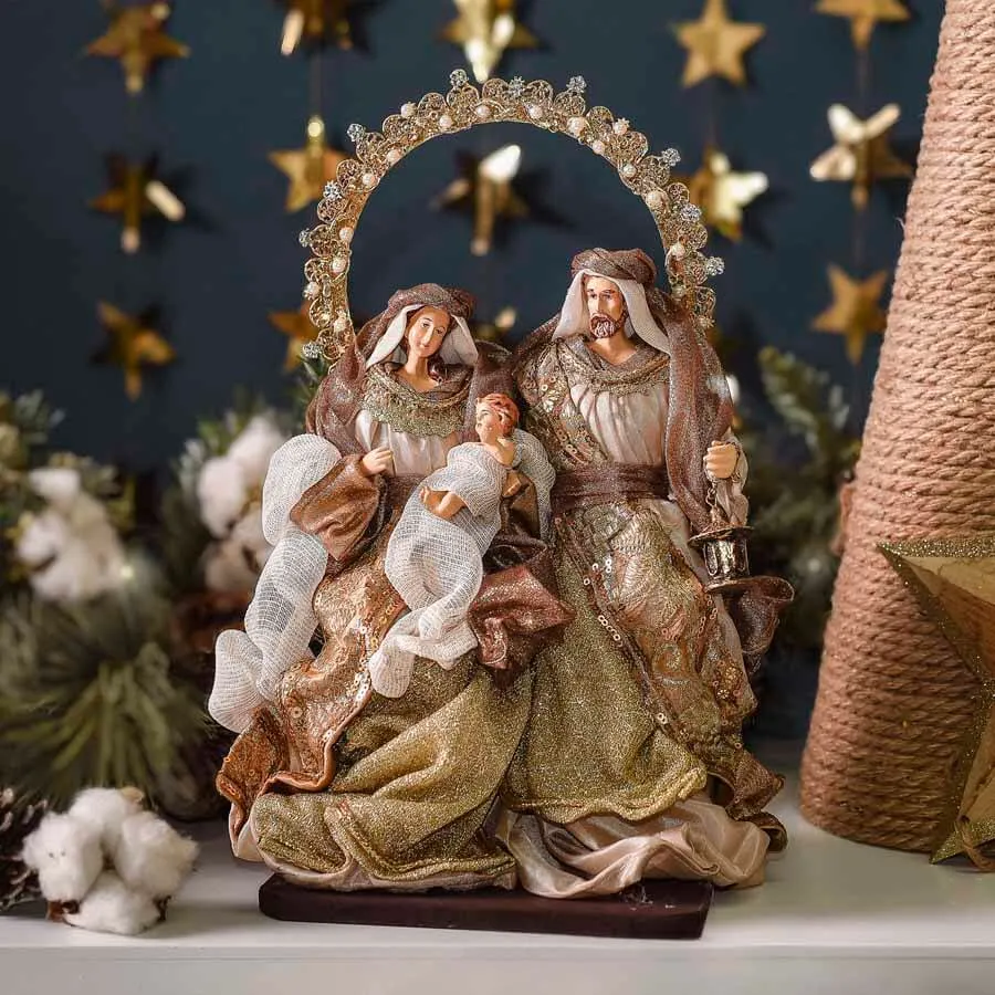 FABRIC NATIVITY SET - CHRISTMAS NATIVITY