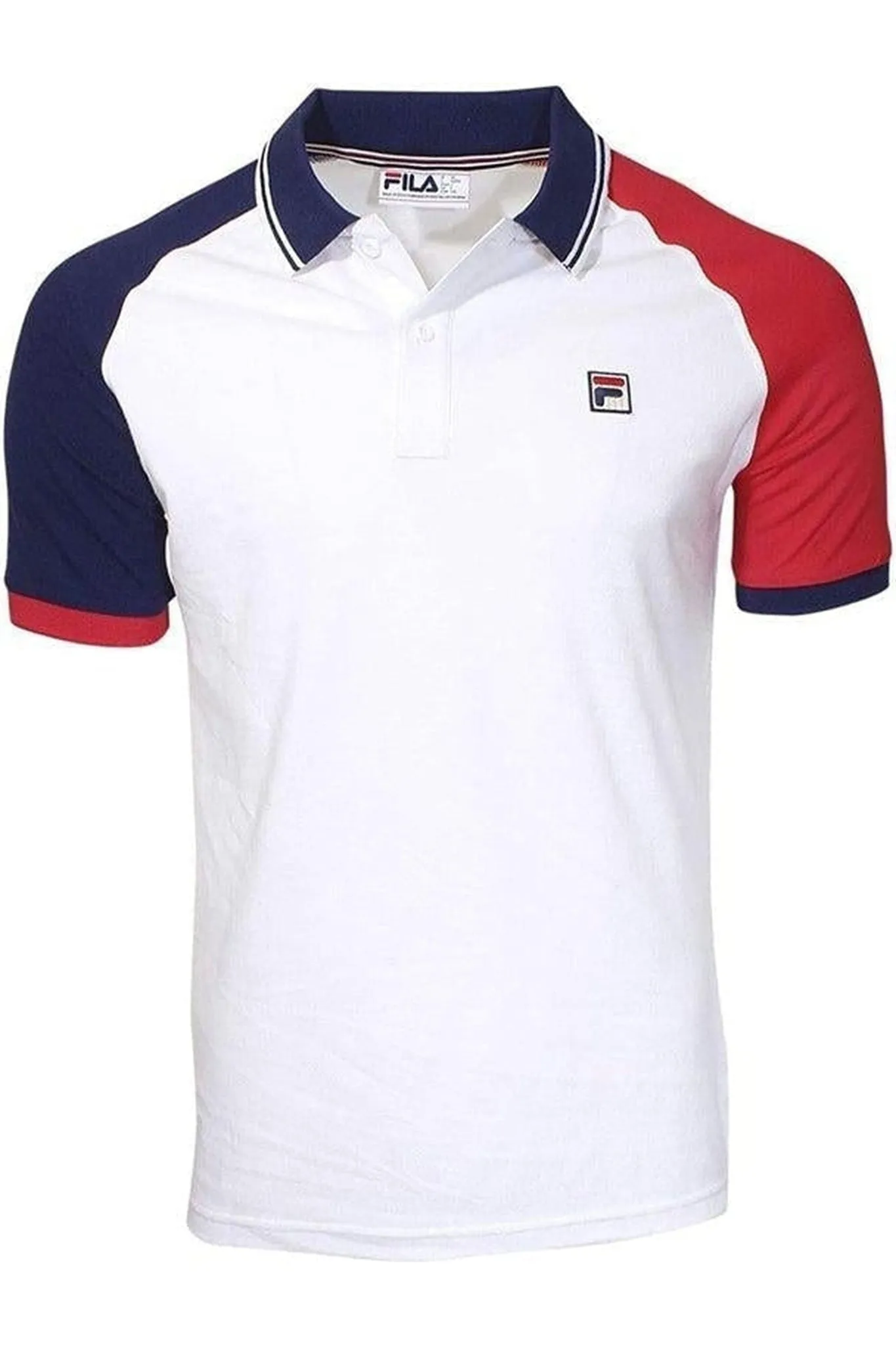 Fila Apollo Polo Shirt White