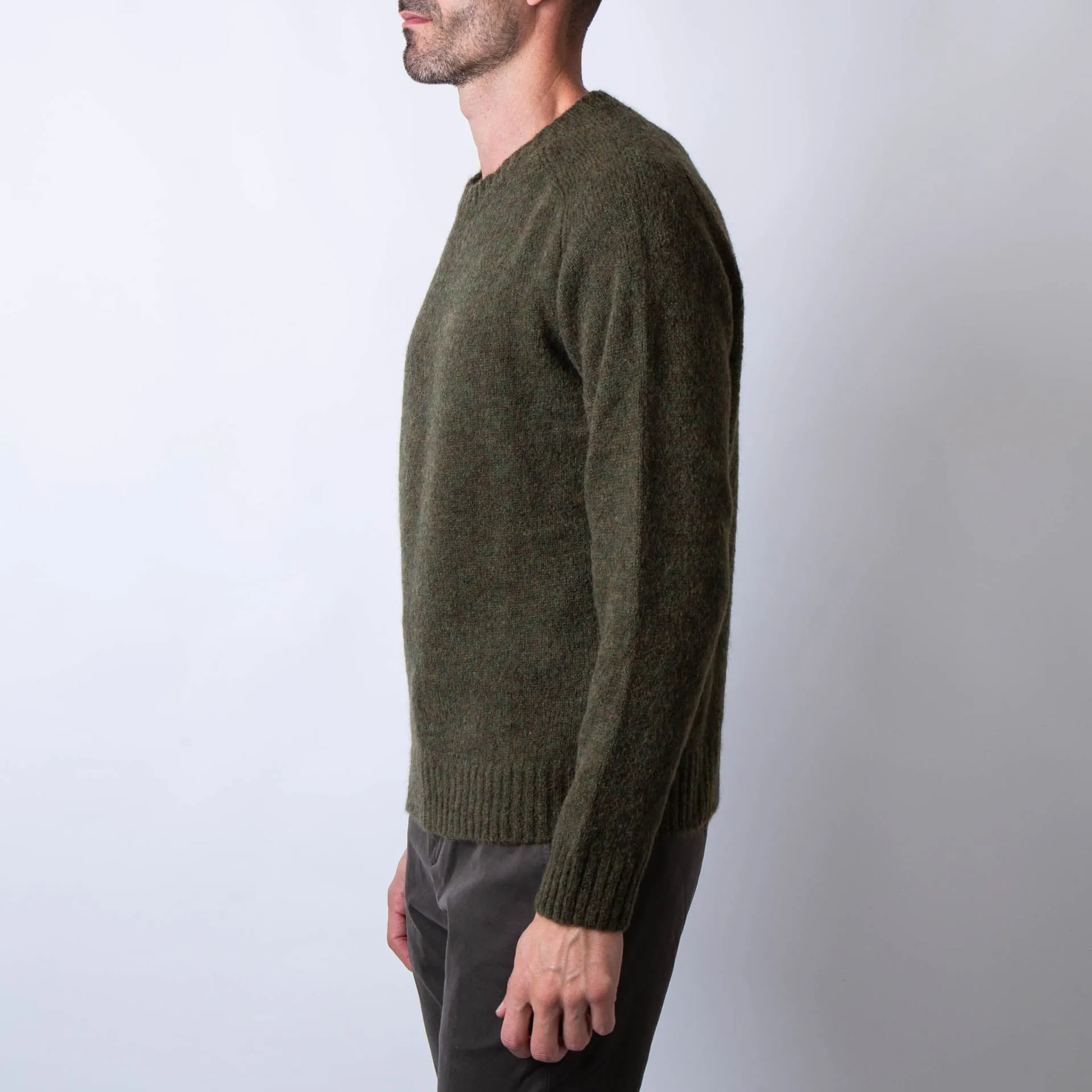 FILIPPO DE LAURENTIIS SWEATER GC3MLM WA5R 570 GREEN