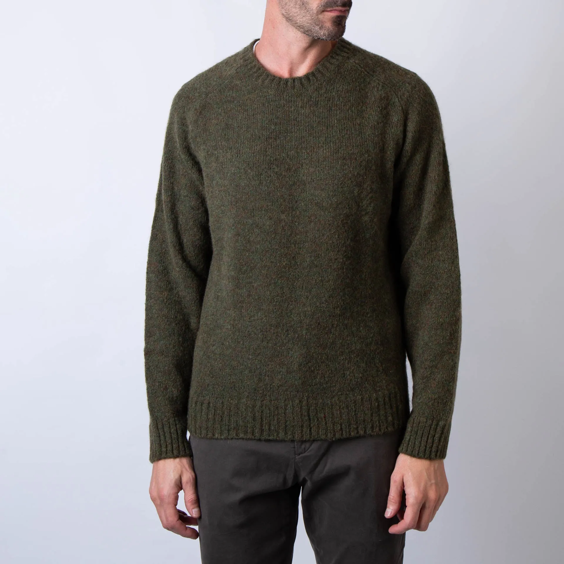 FILIPPO DE LAURENTIIS SWEATER GC3MLM WA5R 570 GREEN