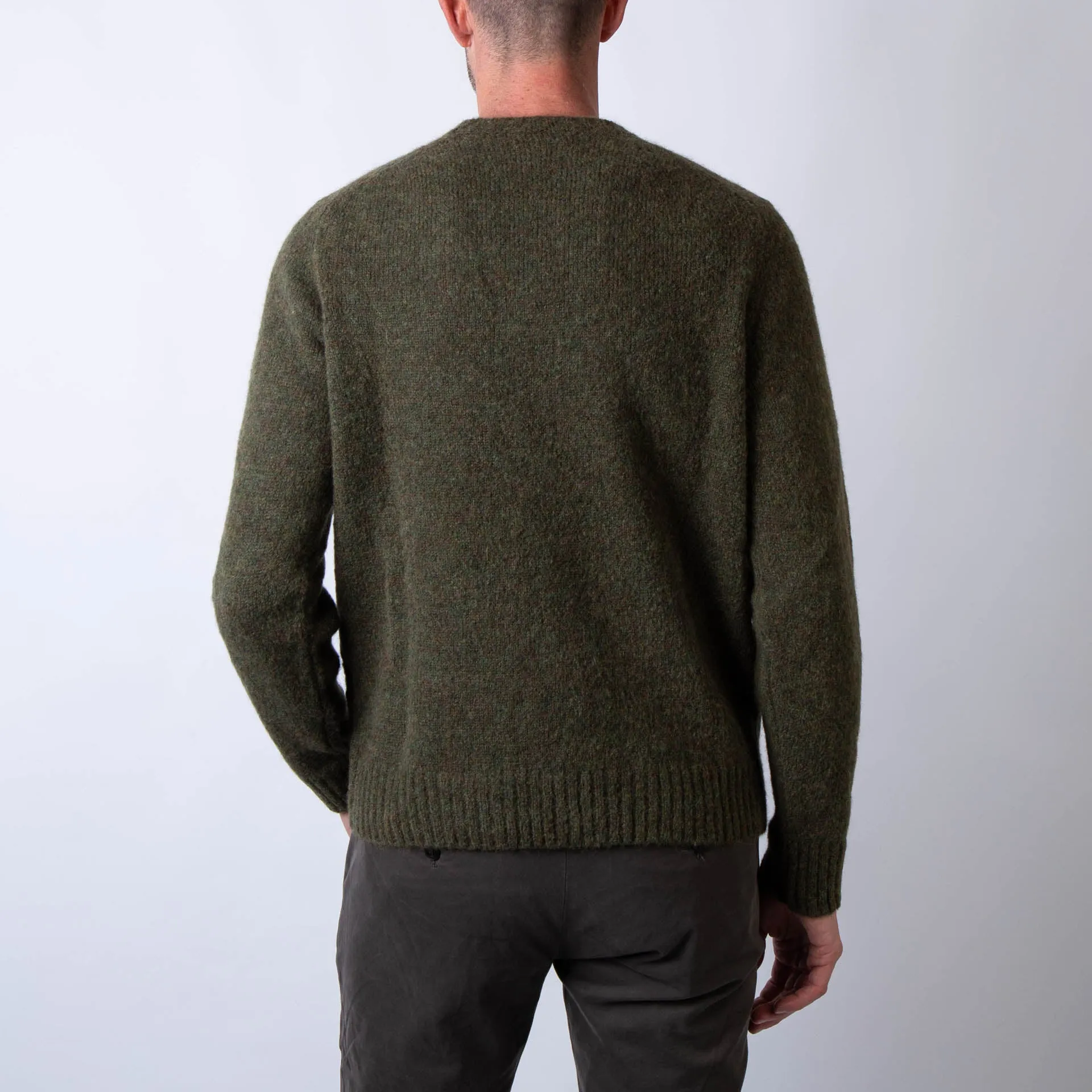 FILIPPO DE LAURENTIIS SWEATER GC3MLM WA5R 570 GREEN