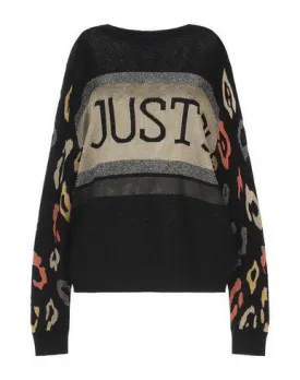 Just Cavalli Women Jumper Black M INT