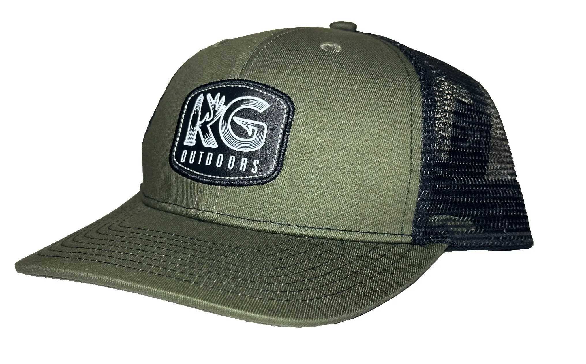 KG Green/Black Snapback Hat