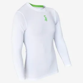 Kookaburra Compression Lite White Long Sleeve Shirt