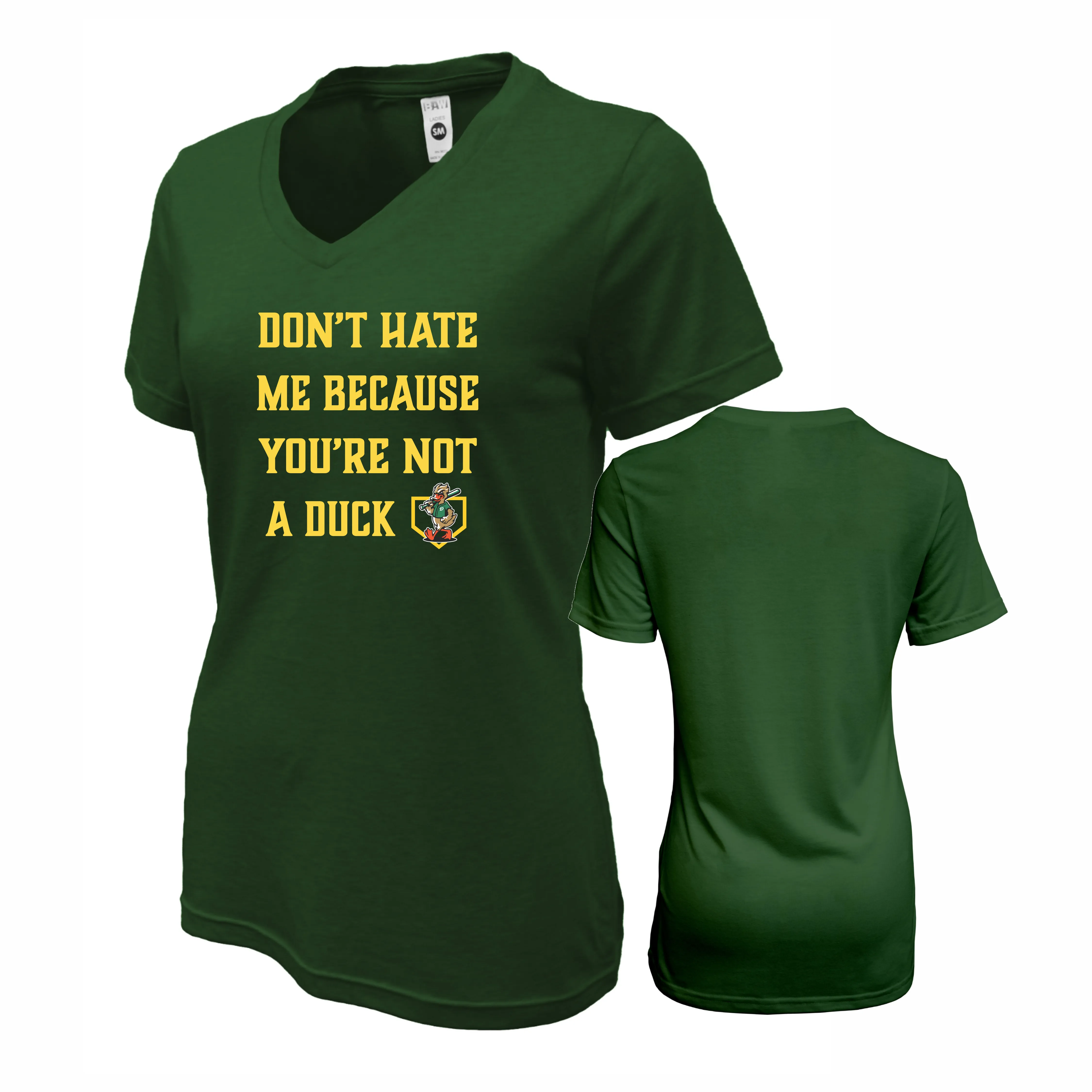 Ladies Duck Tee -Don't Hate Me