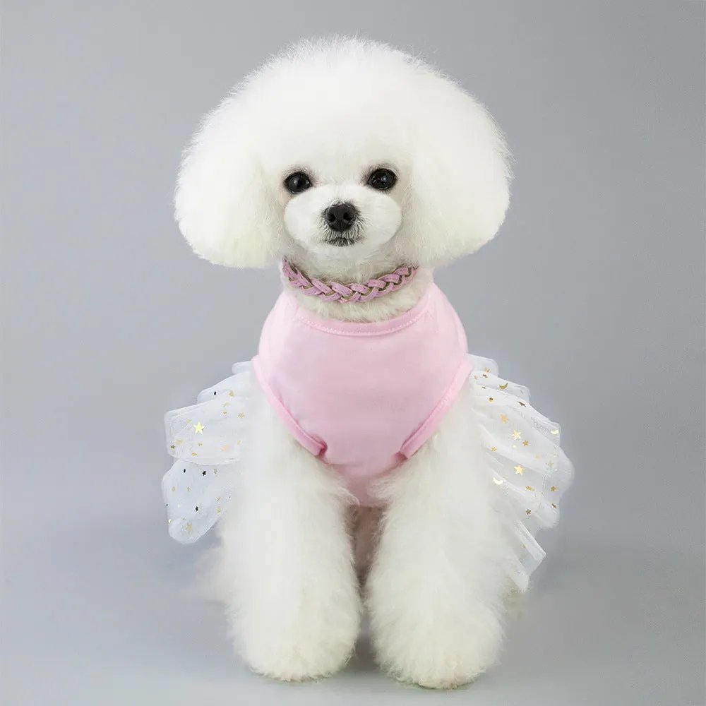 Lady rabbit dress pet clothing