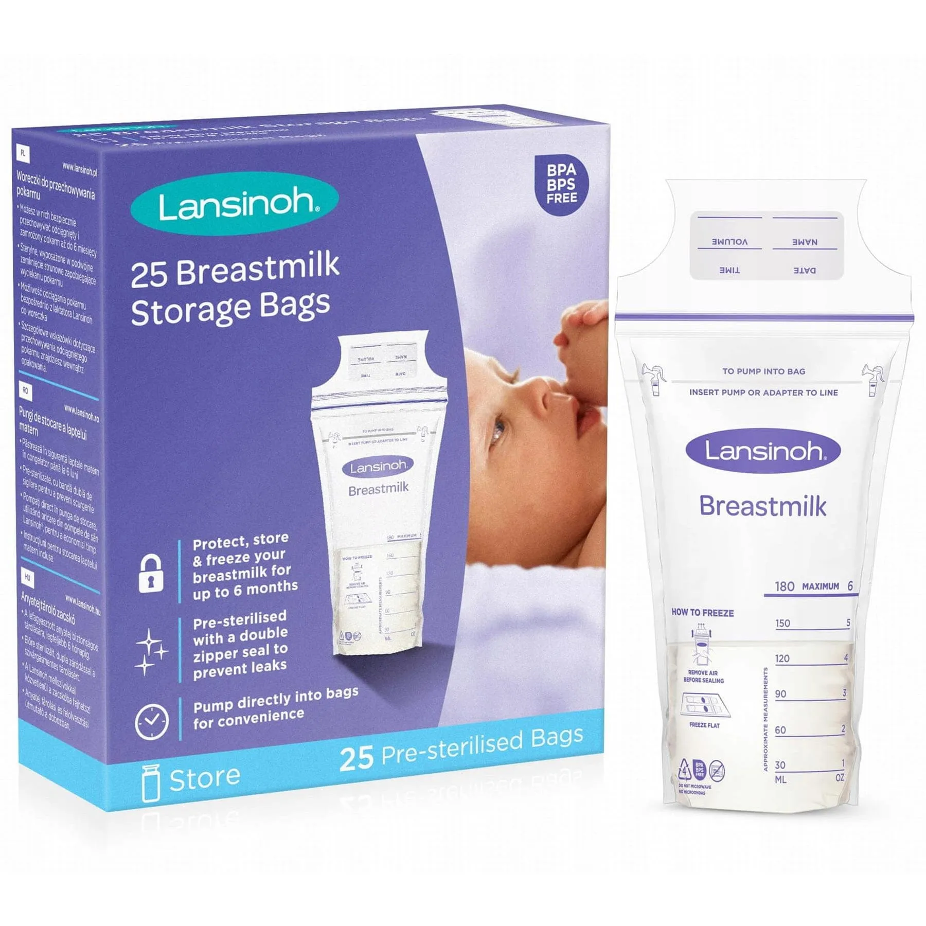 Lansinoh Milk Storage Bags