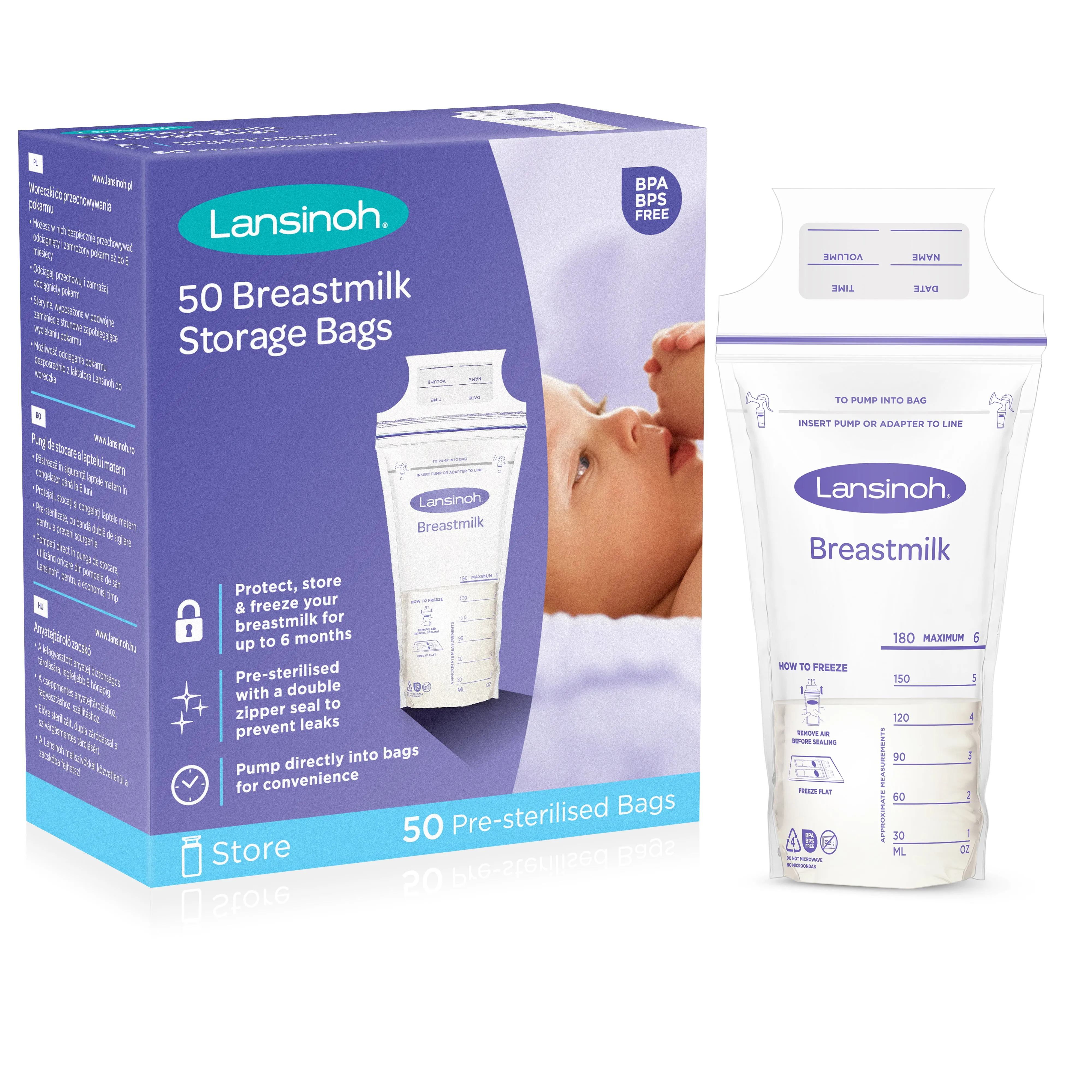 Lansinoh Milk Storage Bags