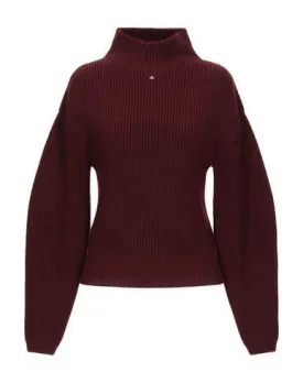 Lanvin Women Turtleneck Maroon S INT