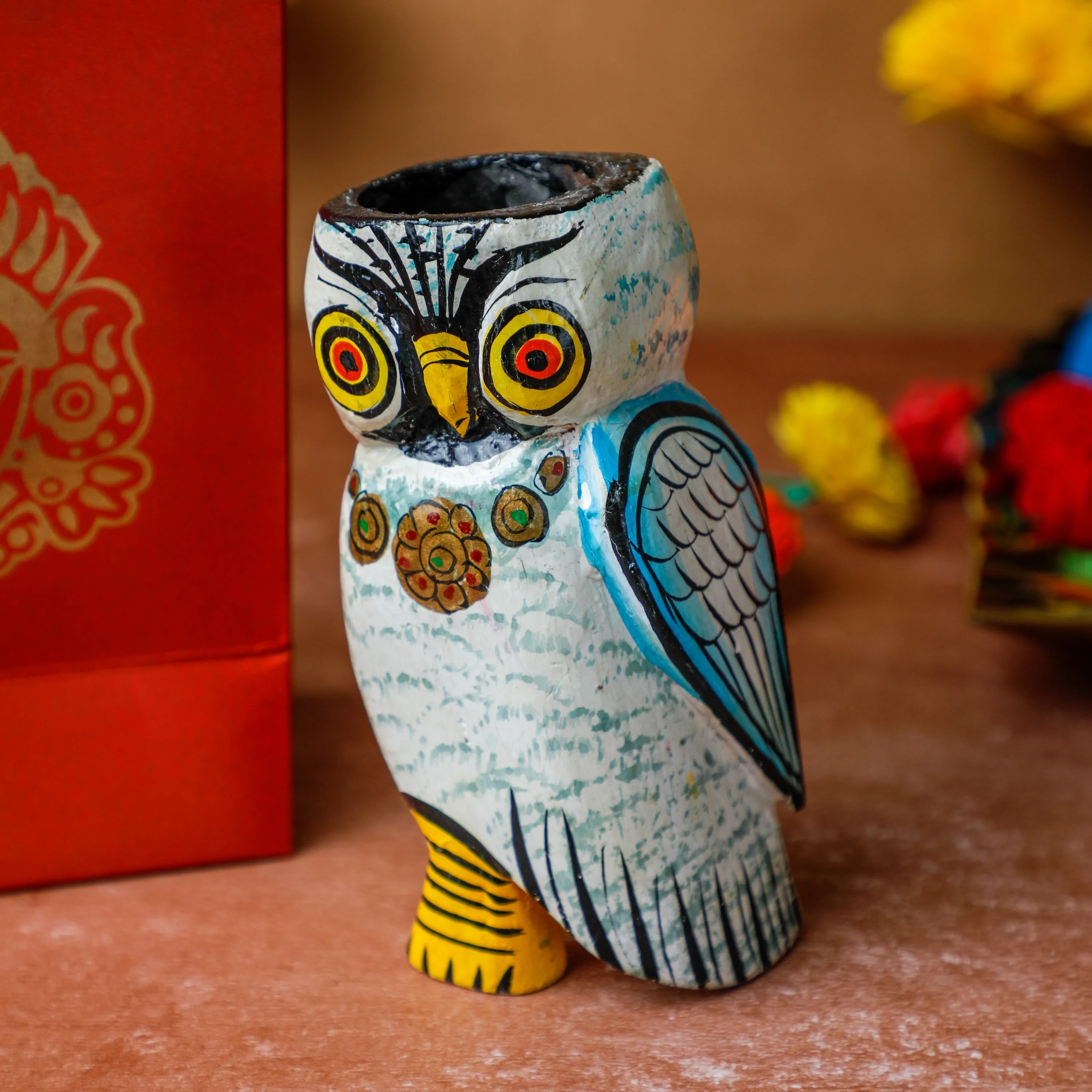 Laxmiji Vahan Owl Gift Bag