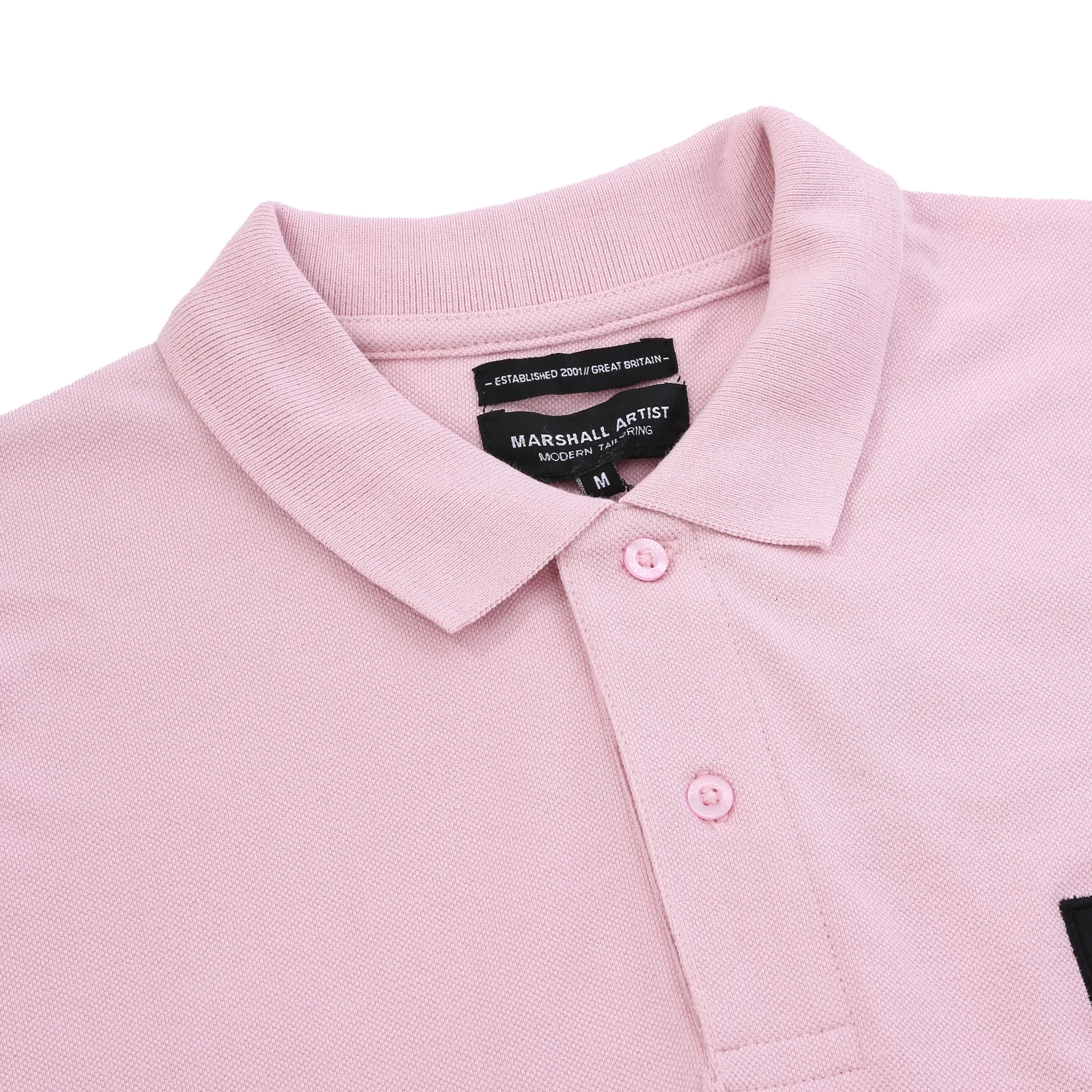 Marshall Artist Siren SS Polo Shirt in Pink