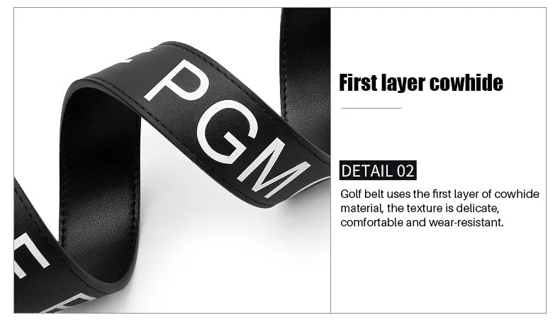 Men's Genuine Leather Golf Belt