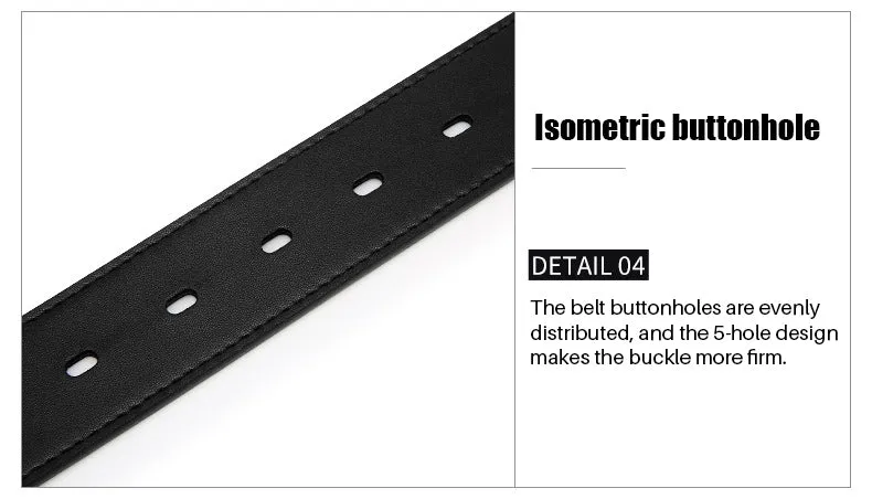 Men's Genuine Leather Golf Belt