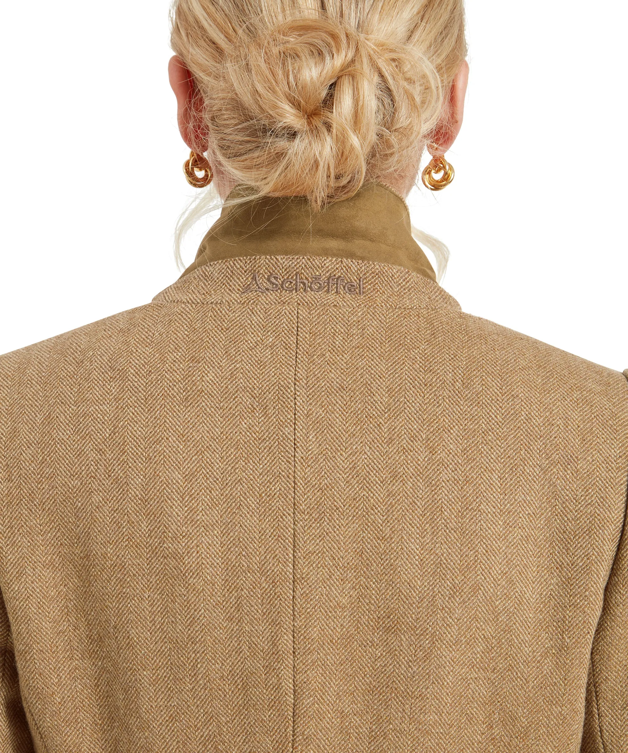 Moray Tweed Jacket - Oak Herringbone Tweed