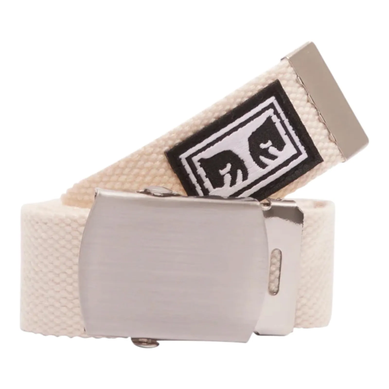 OBEY BIG BOY WEB BELT UNBLEACHED