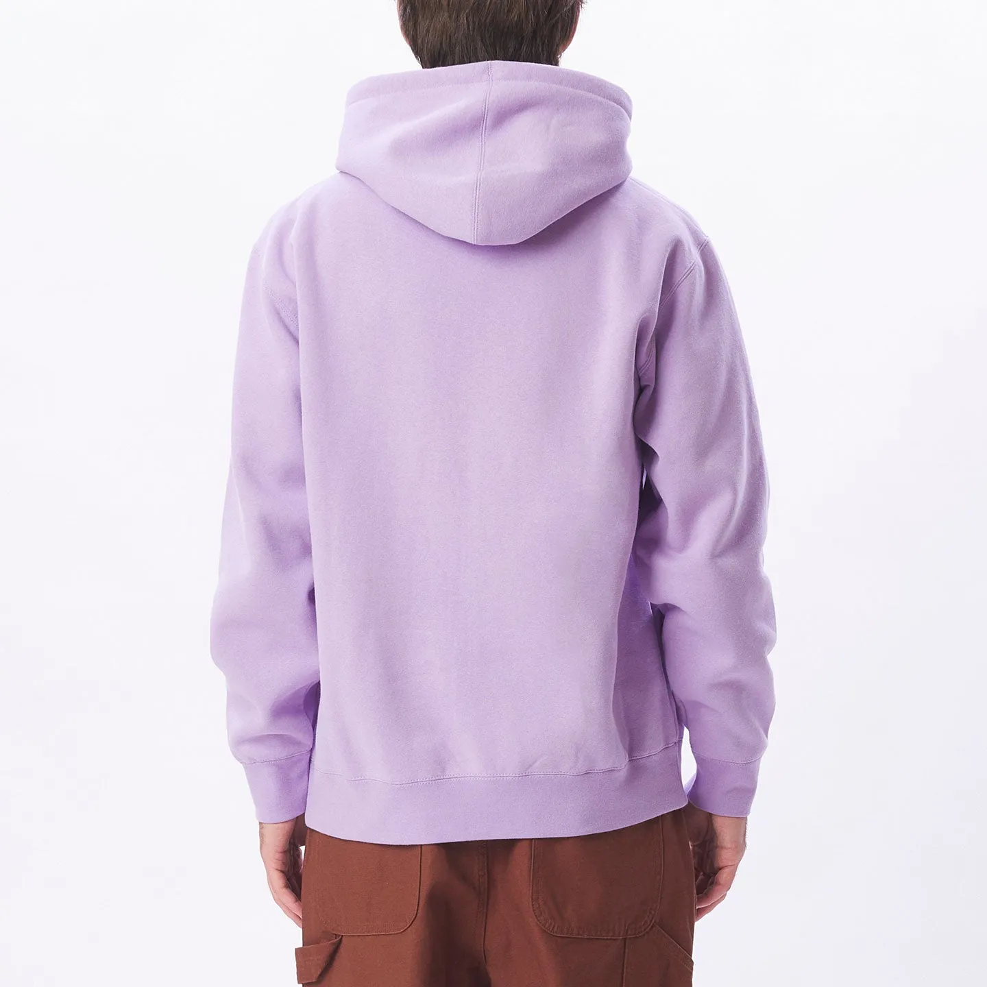 Obey Tag Pullover Hoodie - Digital Lavender