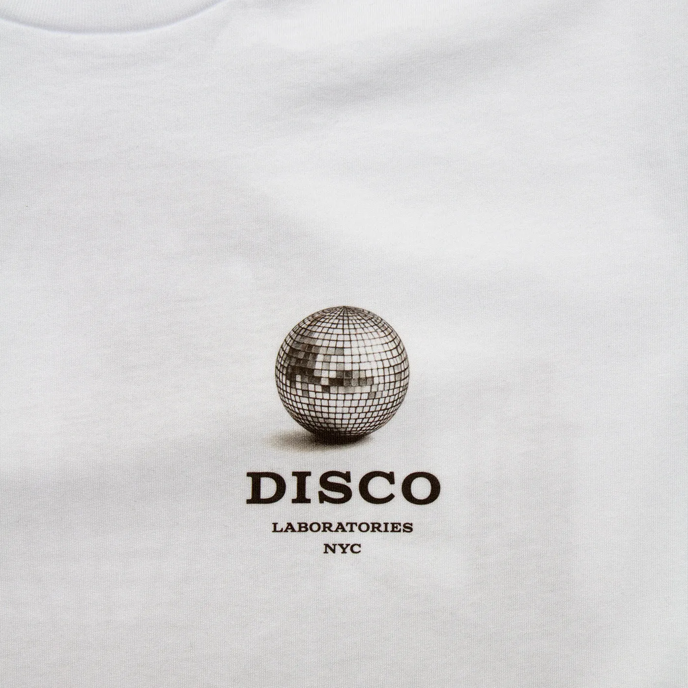 Octo Disco Labs NYC Back Print - Tshirt - White