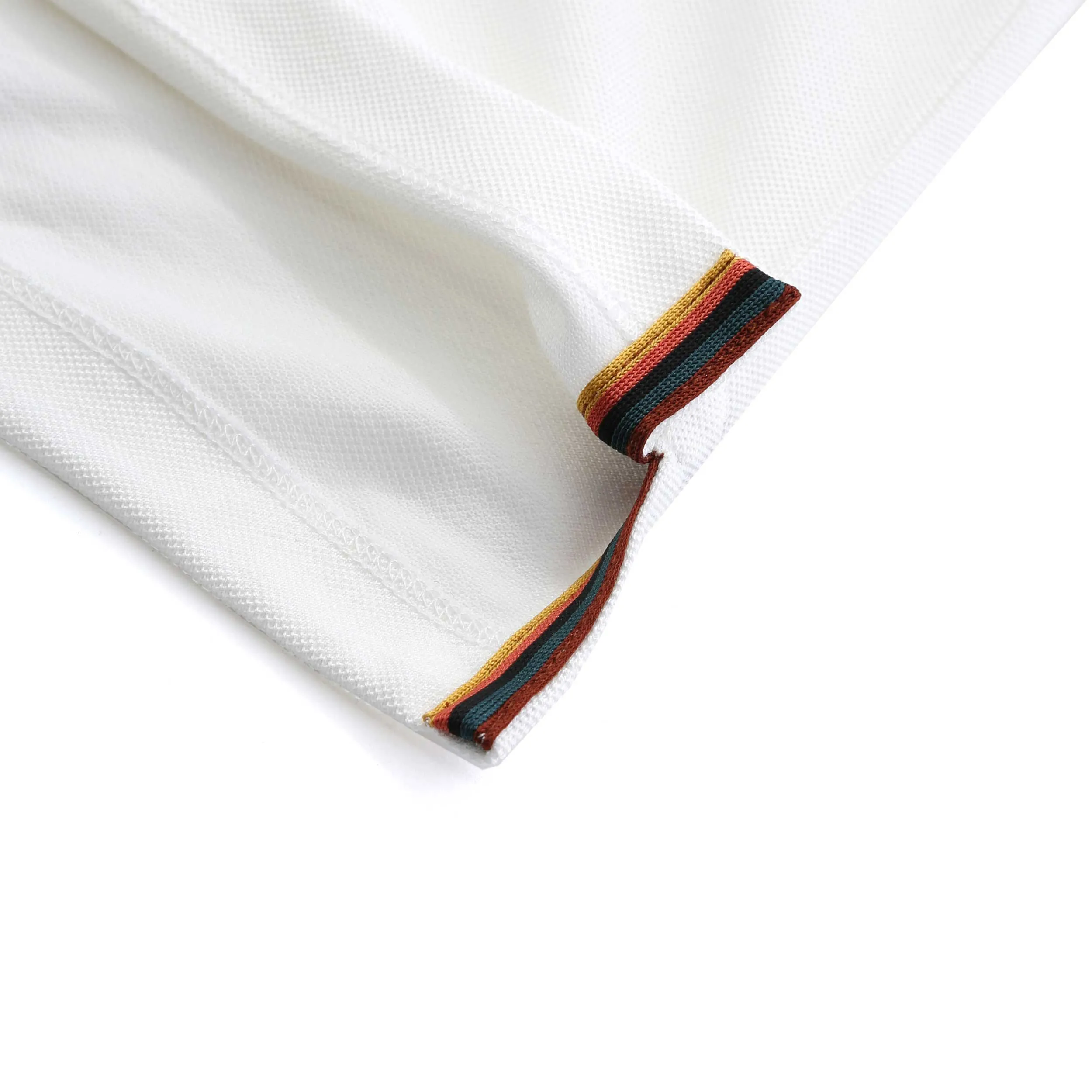 Paul Smith Placket Polo Shirt in Off White