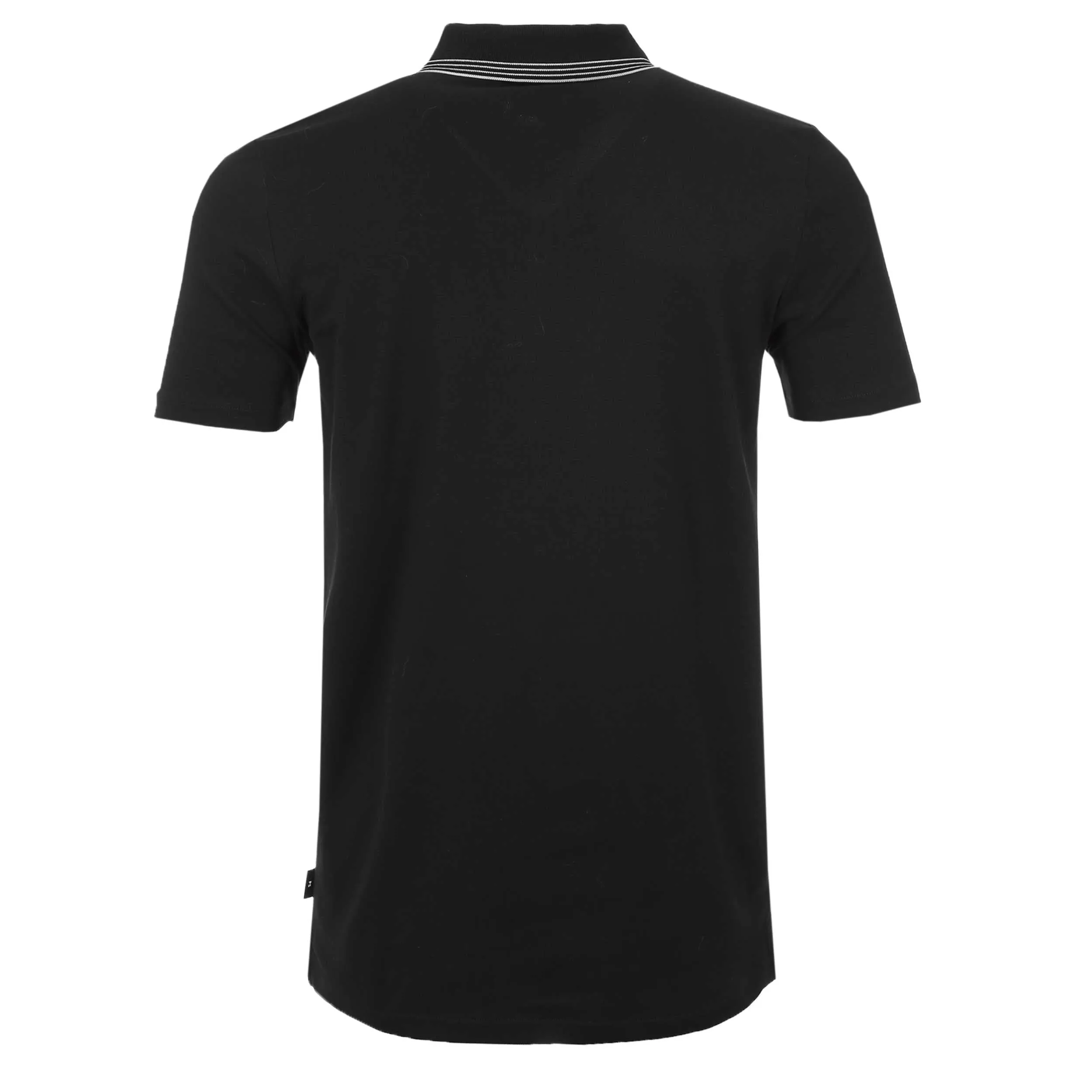 Paul Smith Zip Polo Shirt in Black