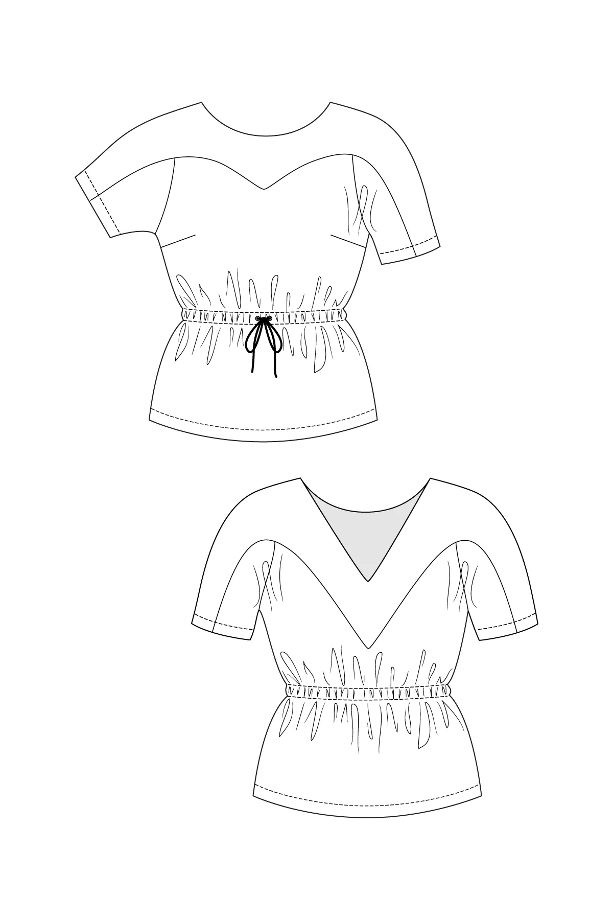 PDF Pattern - Valo Dress & Top | Named Clothing