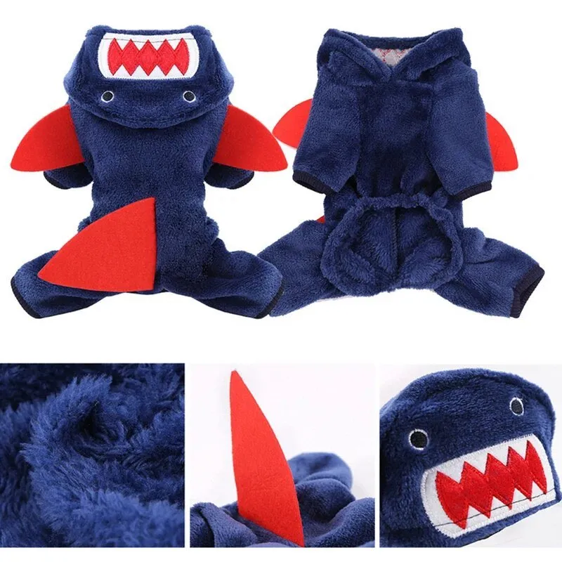 Pet Clothing: Shark Motive - small dogs & cats