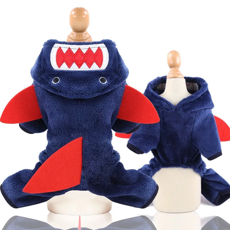 Pet Clothing: Shark Motive - small dogs & cats