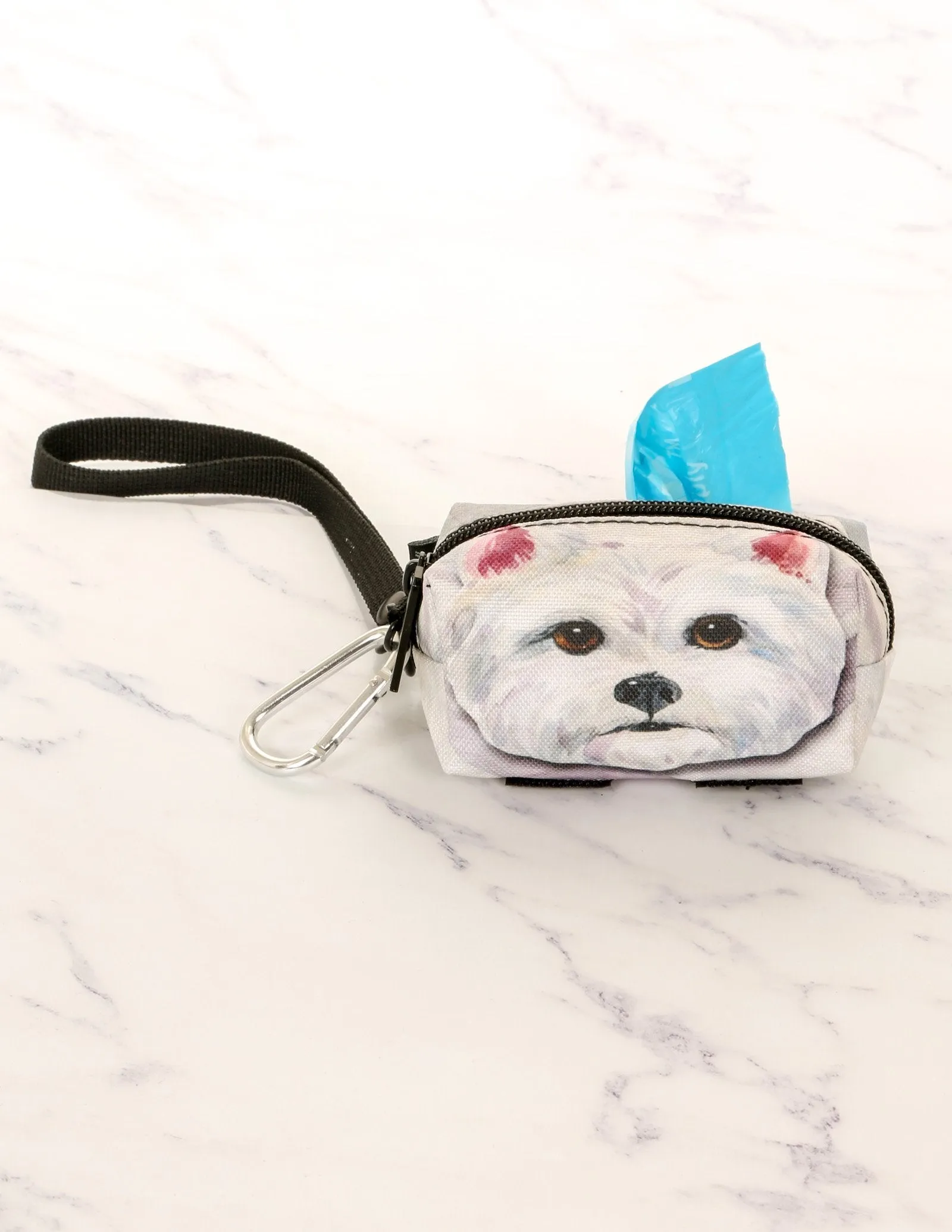 poopyCUTE | Cute Poop Bag Holder | DOGGIE West Highland White Terrier