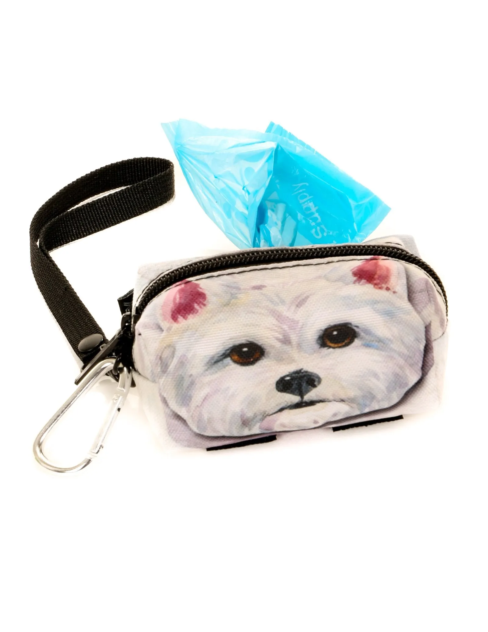 poopyCUTE | Cute Poop Bag Holder | DOGGIE West Highland White Terrier