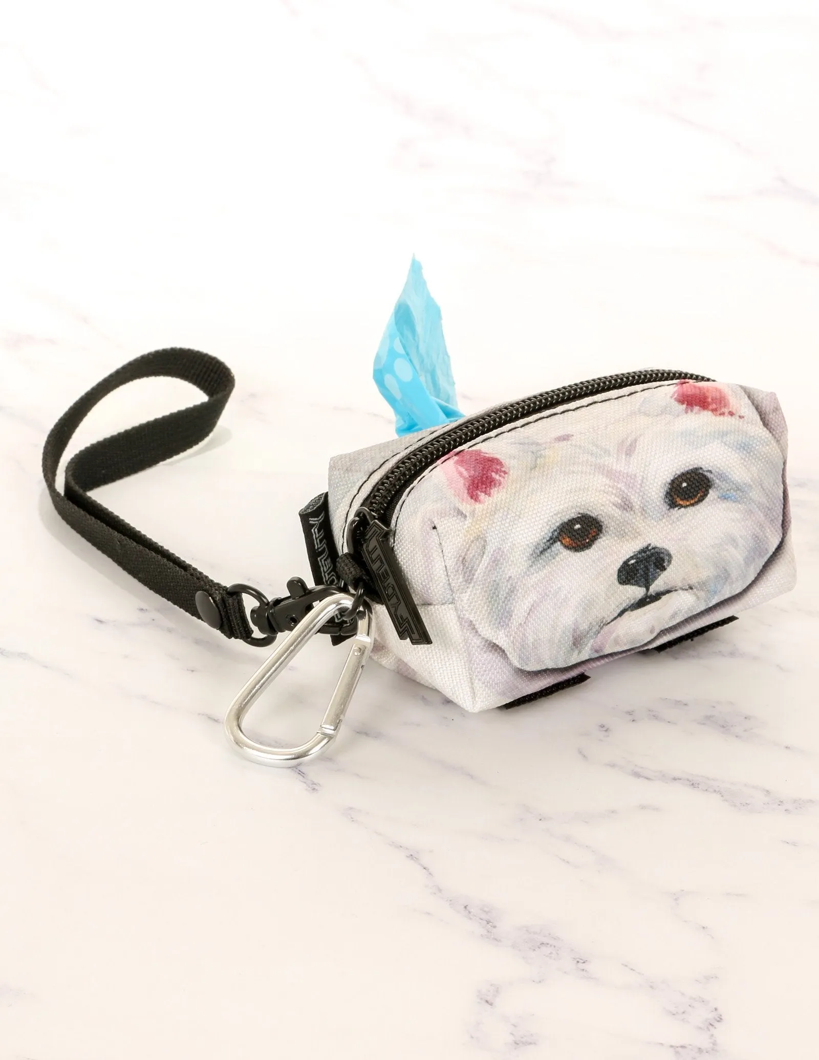 poopyCUTE | Cute Poop Bag Holder | DOGGIE West Highland White Terrier