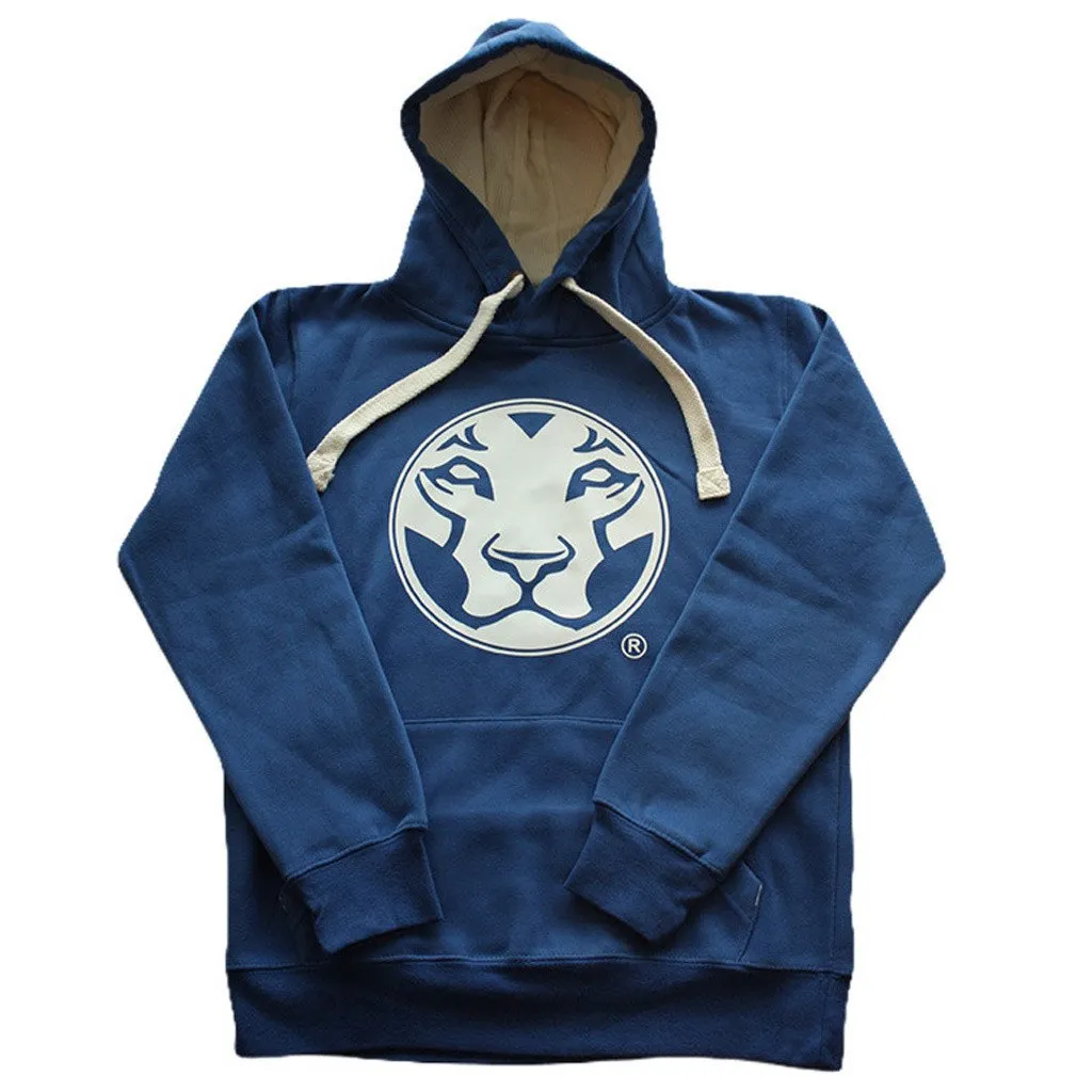 RIQ Yardrock Lion Hoody, Blue and White