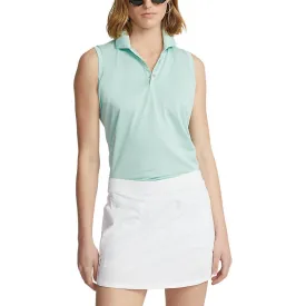 RLX Ralph Lauren Women's Tour Performance Sleeveless Golf Shirt - April Green