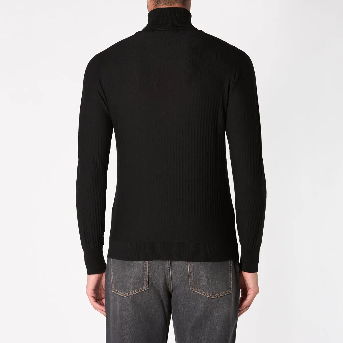 ROBERTO COLLINA SWEATER RA03003 09 BLACK