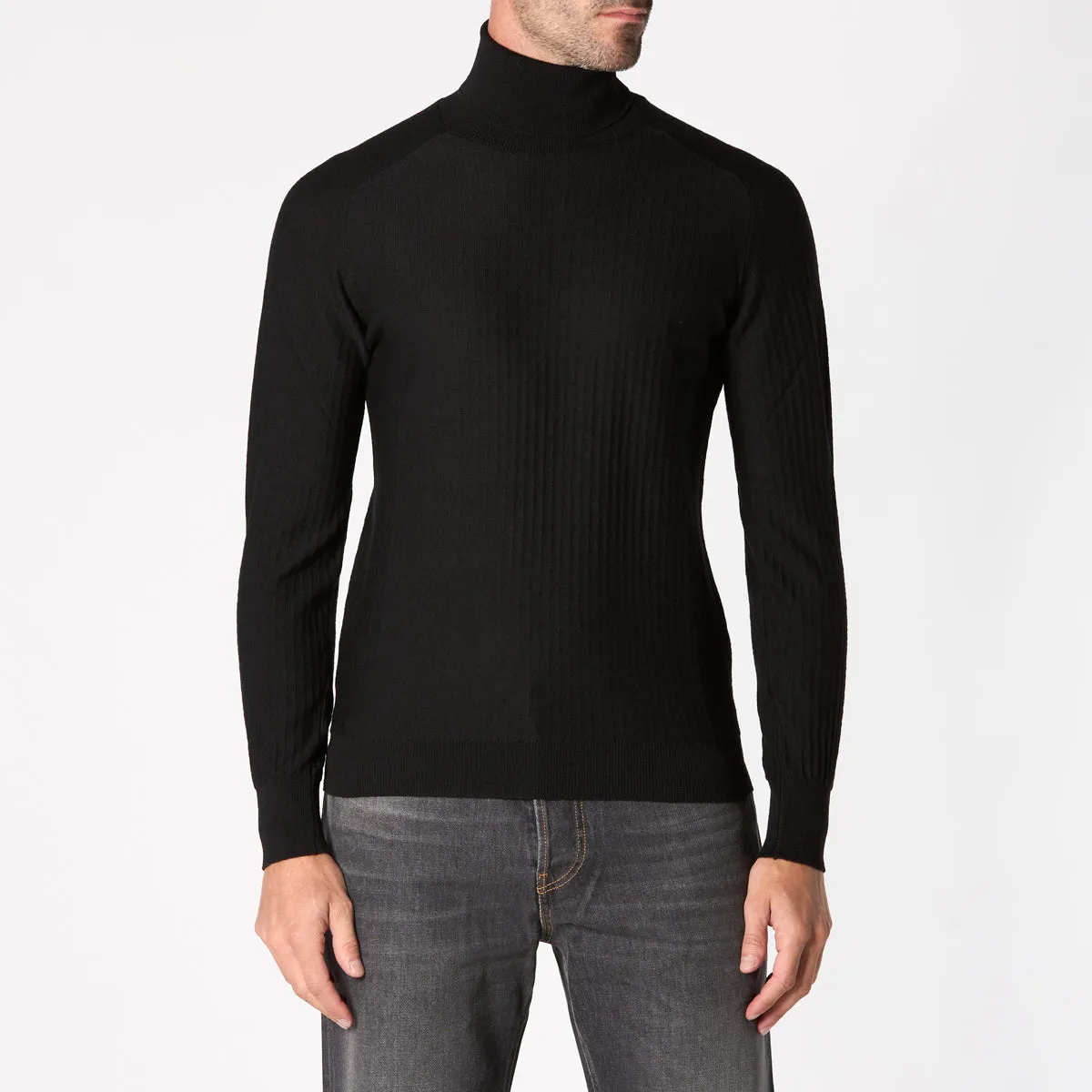 ROBERTO COLLINA SWEATER RA03003 09 BLACK